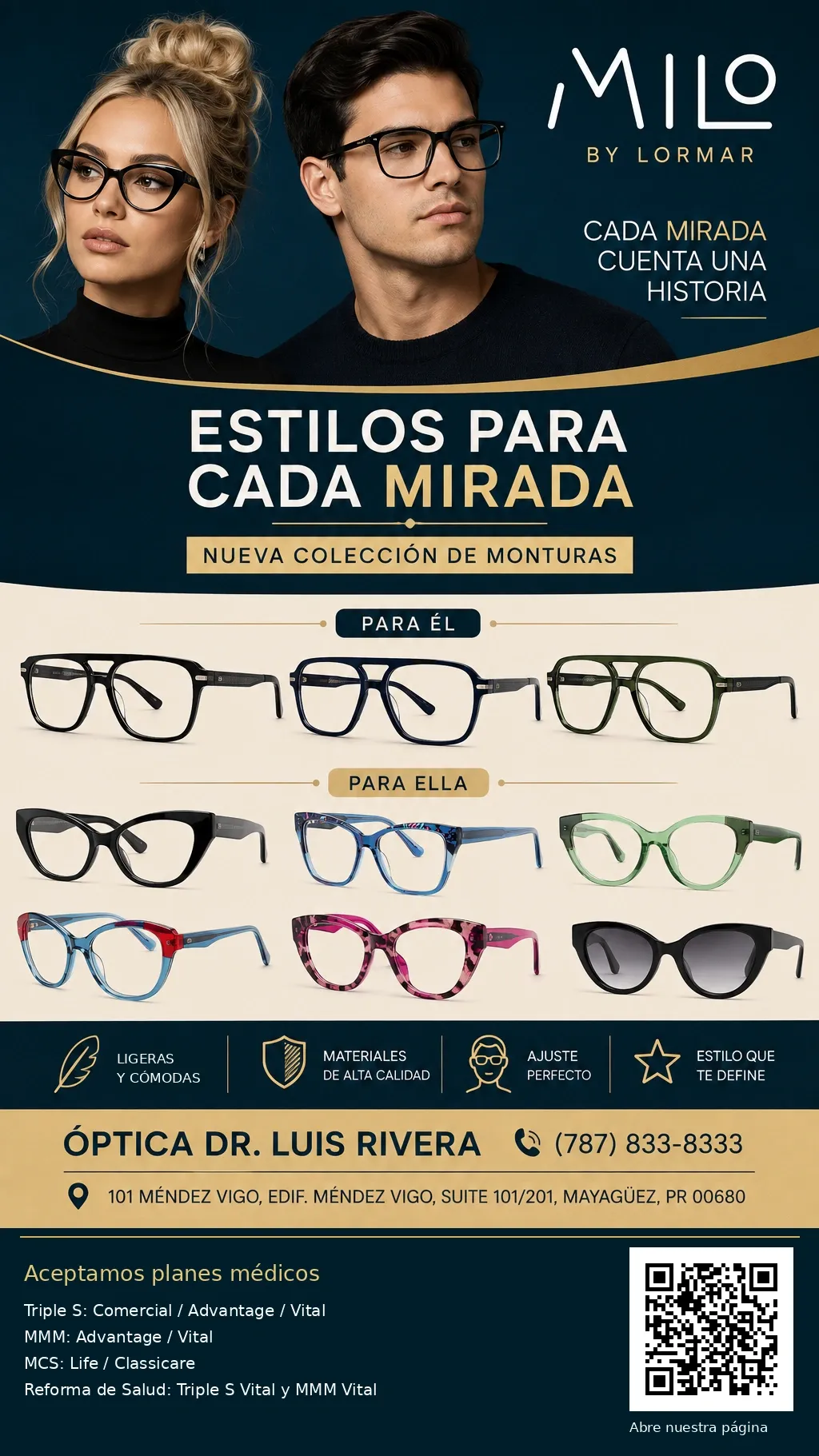 Milo · Frames for him and her